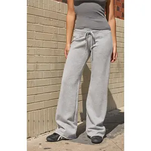 John Galt Women's Silver Hilary Yoga Baggy Sweatpants