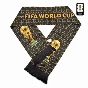 【FIFA World Cup 2026】Trophy Scarf - Official FIFA Product,Limited Edition gift for Football fans, Stylish Local Shippingrtable, Essential for Summer Viewing Experience SummerVibes Unisex,summerwins