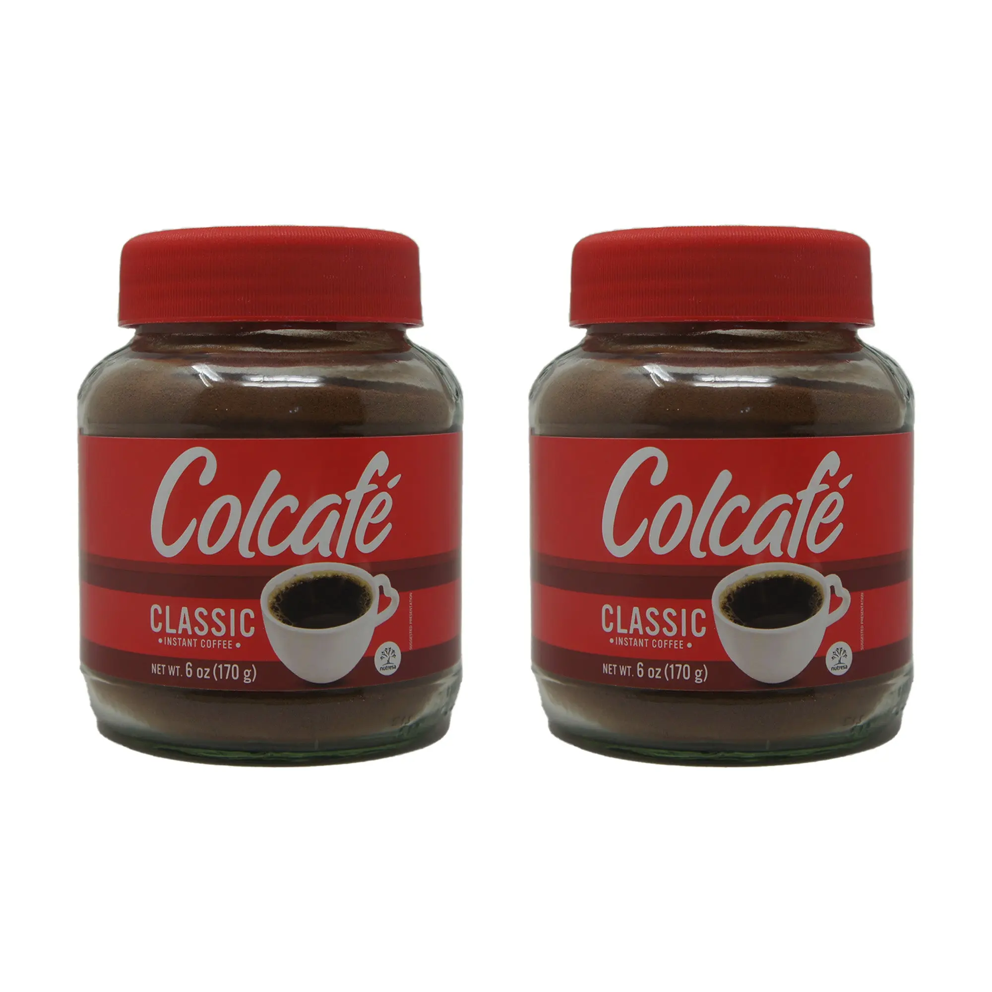 Colcafé Classic Instant Coffee 6 oz Jar | Rich Colombian Coffee Flavor
