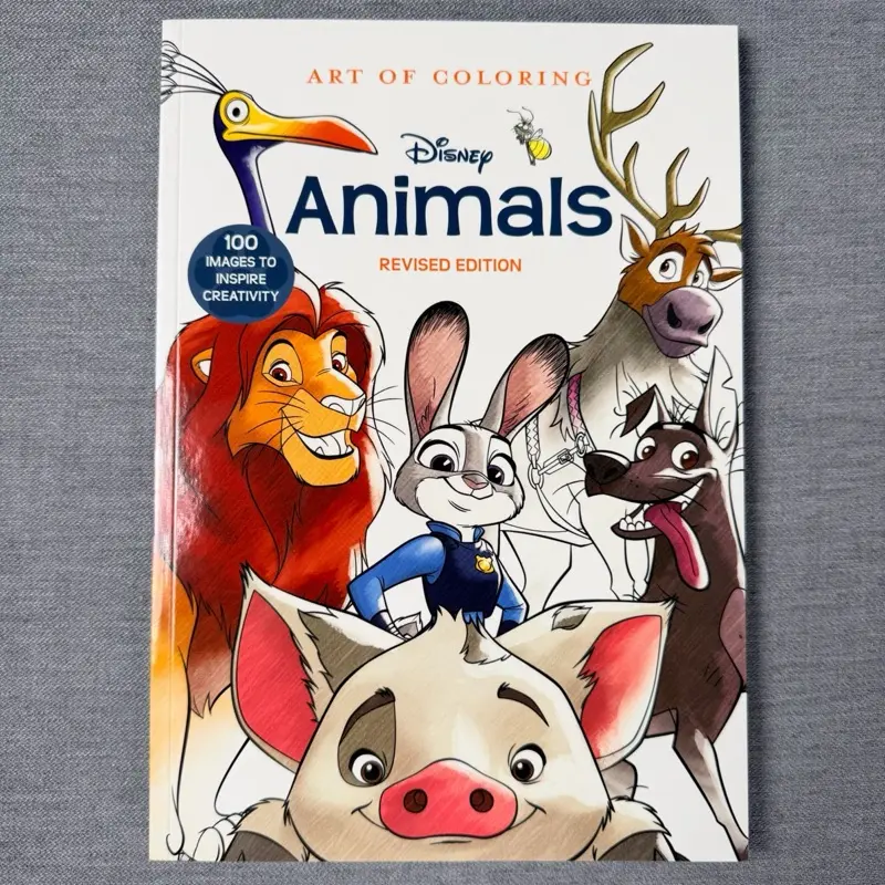 Art of Coloring: Disney Animals 100 Images to Inspire Creativity