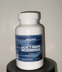 Pacific Motion Lion's Mane Mushroom 1000mg – 60 Capsules