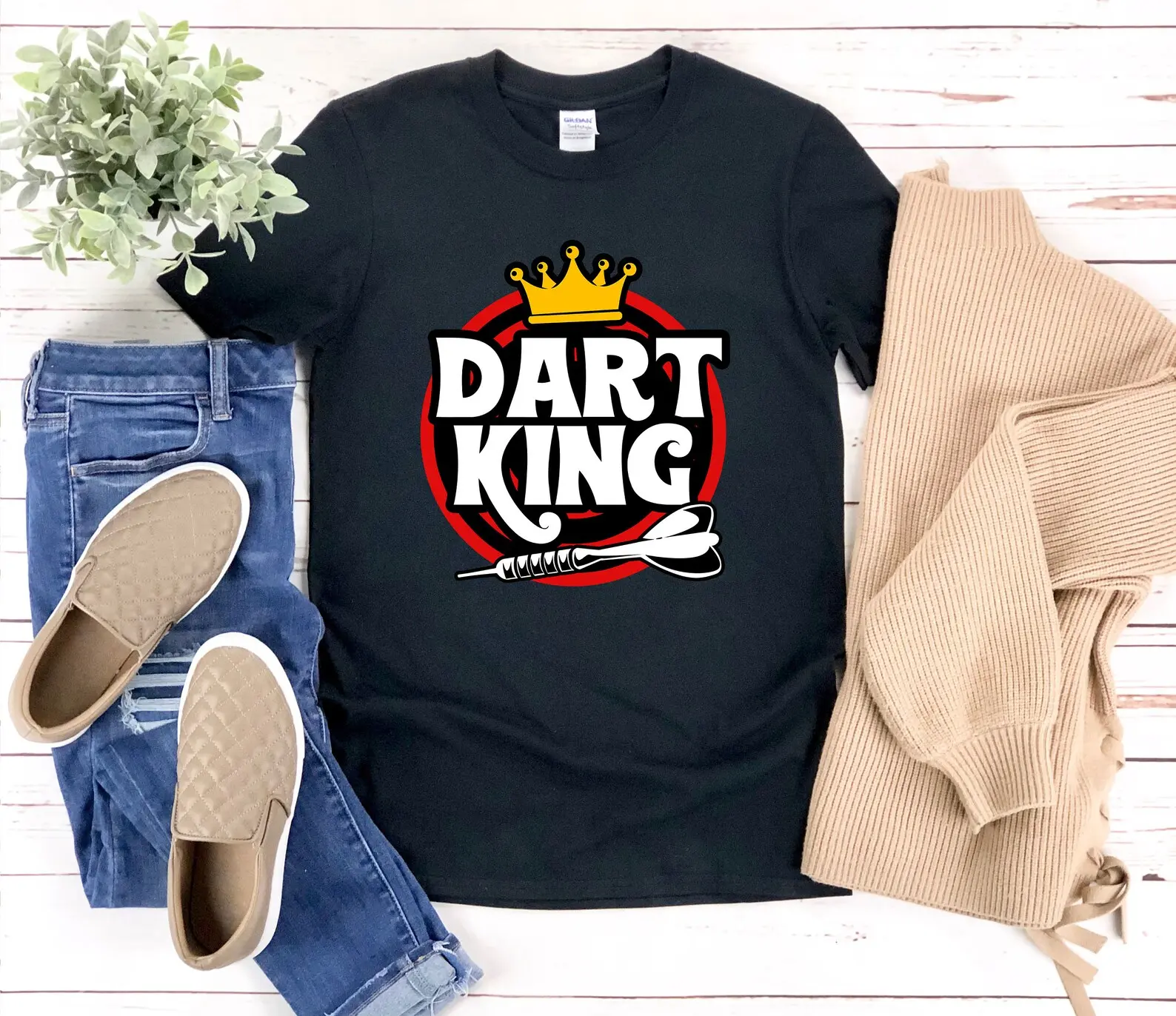 Darts Shirt For Men, Dart King, Dartboard Shirt, Dart Shirt, Gifts For Dart Players, Darts Shirt, Darts T-shirt