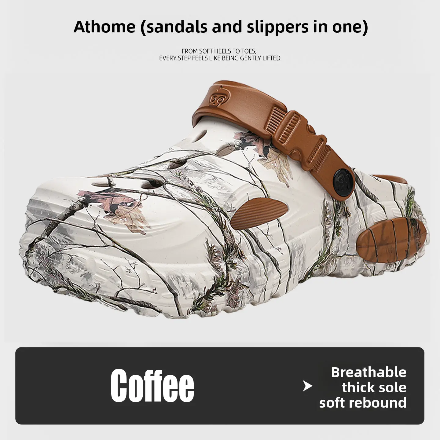 Men’s Large Size Thick Sole Anti-Slip Casual Summer Slippers Amazon.com | Men main image 2