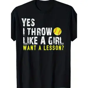 Stylish Softball Tees for Girls and Women- Comfortable, Breathable, Moisture-Wicking T-Shirts for Softball Players- Perfect for Teams, Tournaments, and Casual Games