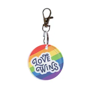 Pride Collection (Love Wins) Acrylic Keychain ACPKRCIR594