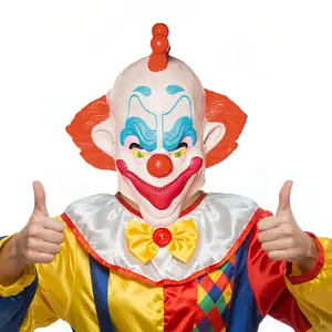 Killer Klowns Slim Adult Costume Mask | One Size Fits Most
