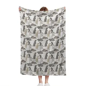 Cute Rat Pattern Sherpa Blanket - Rat lover owner gift - Pet Rat Gifts - Rat Mouse Couch / Outdoor / Throw blanket,Thin Blanket Dream Workshop