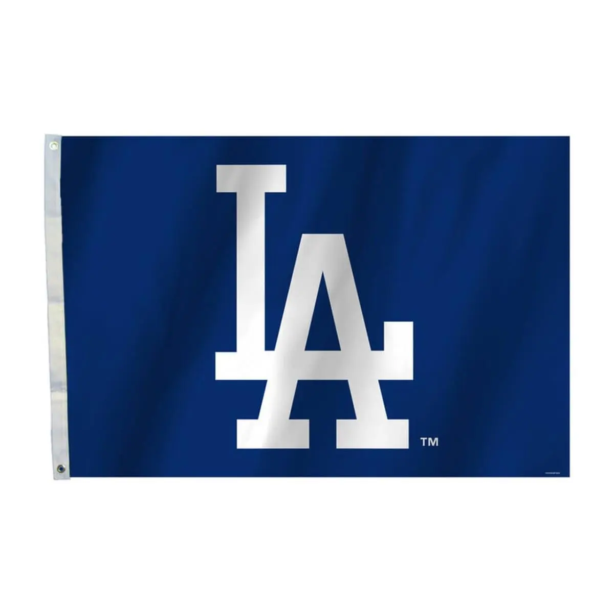 Fremont Die 2324562019 2x3 ft. Los Angeles Dodgers Decorative Banner - Autographed Collectible Flags, Wall Decor, Fabric Backdrop for Indoor Home & Festive Party Use