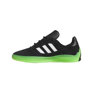 Adidas Puig Men's Sports Sneakers - Black-White-Semi Solar Green Colorway, Athletic Activity Footwear