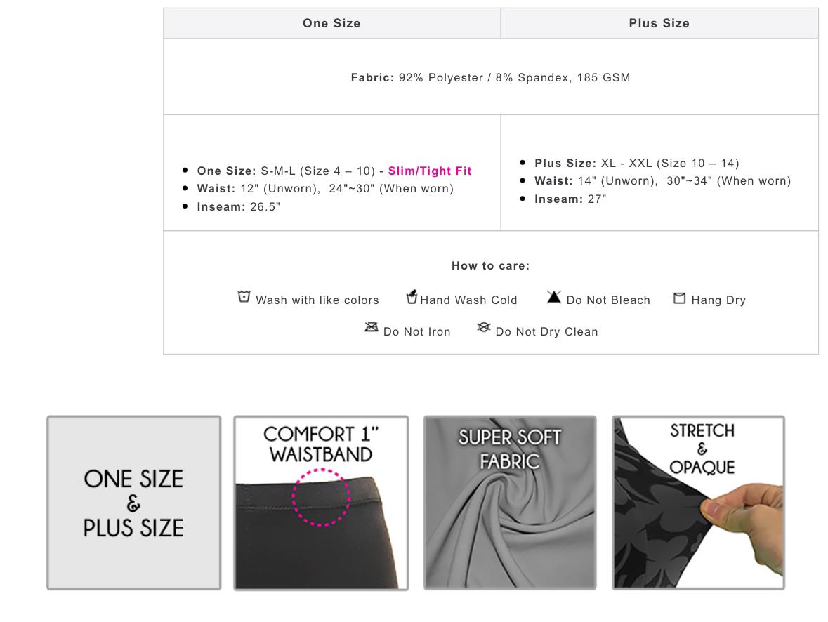 Women's Butter Soft Patterned Leggings for Comfortable Bottoms - Womenswear