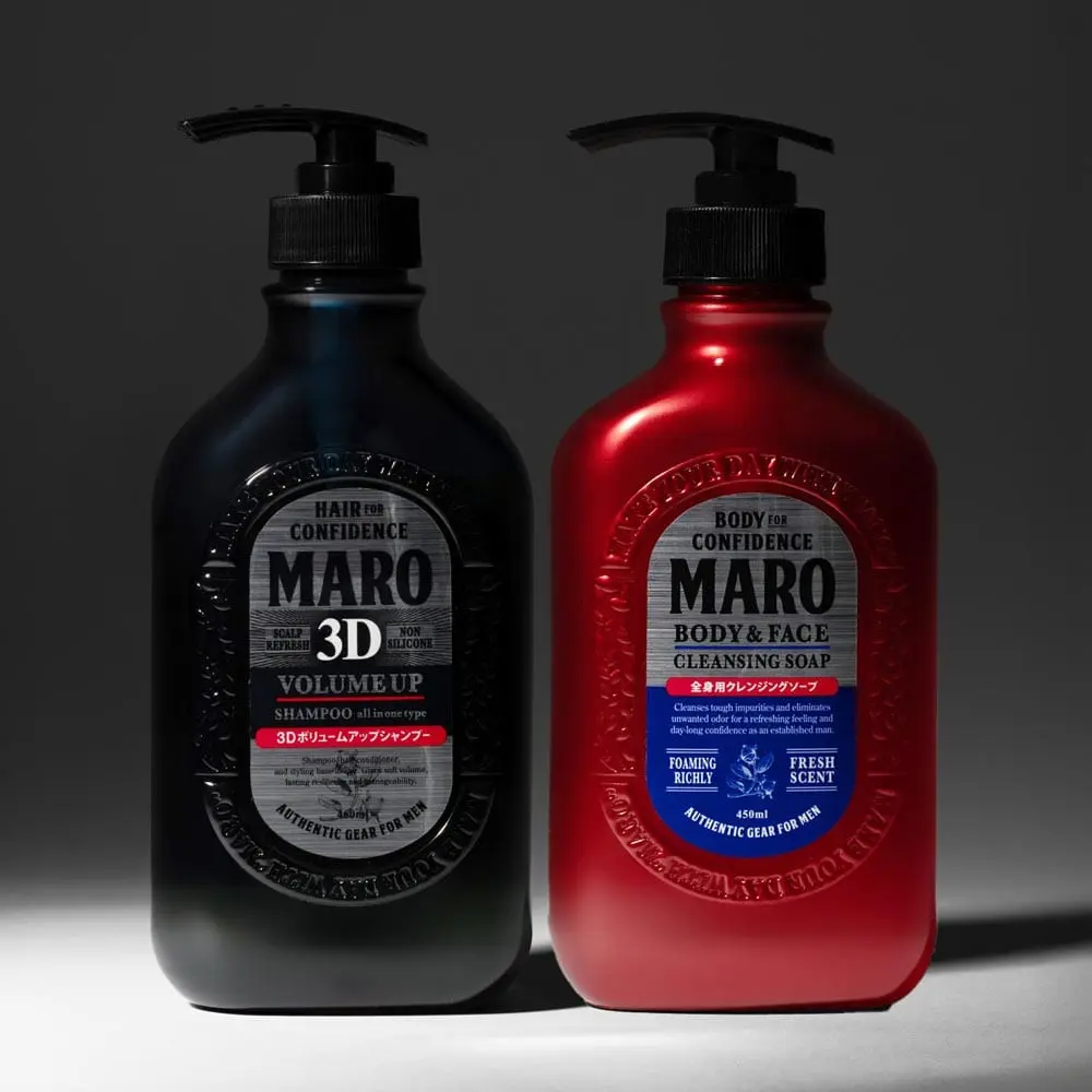 3D Volume Shampoo + Body & Face Wash Set