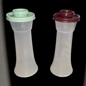 Tupperware Salt and Pepper Shakers Set - Complete Set of Two - New and High-Quality Tupperware