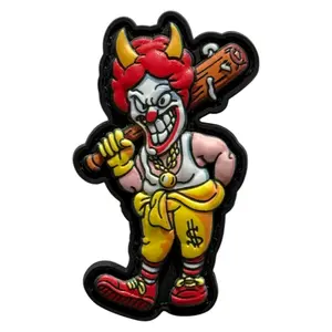 Gangster Clown PVC Patch – Hook & Loop – Tactical Morale Patch