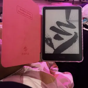 Fintie Slim Case for Kindle Paperwhite 12th Gen 2024 7"/Kindle Colorsoft Signature Edition, TPU Clear Back Cover, Auto-Wake/Sleep, Lightweight