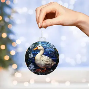 Duck Acrylic Keepsake Ornament