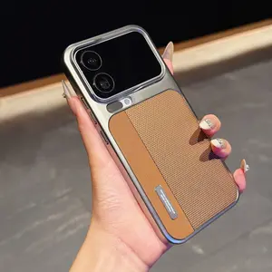 Applicable for Xiaomi 17 Pro Max dual-sided tempered glass cases, new Xiaomi 17 Pro genuine leather case, Xiaomi 15 Ultra, Xiaomi 17 PM luxurious and fashionable ultra-slim shockproof cases, Xiaomi 17 Pro unisex business luxury high-end hard shell cases.