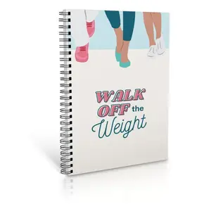 Walking Weight Loss Plan, Daily Step Tracker and Fitness Journal, Ideal for Beginners, Stay Motivated on Your Journey