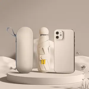 Windproof Umbrella Windproof Travel Umbrella - Compact, Light, Automatic, Strong and Portable - Wind Resistant, Small Folding Backpack Umbrella for Rain - Men and Women