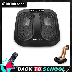 ROTAI Foot Massager – Vibrating platform with rotating acupressure function, Best Dad Ever Gifts, Father's Day, Birthday, Thank You Gifts for Dad from Daughter Son