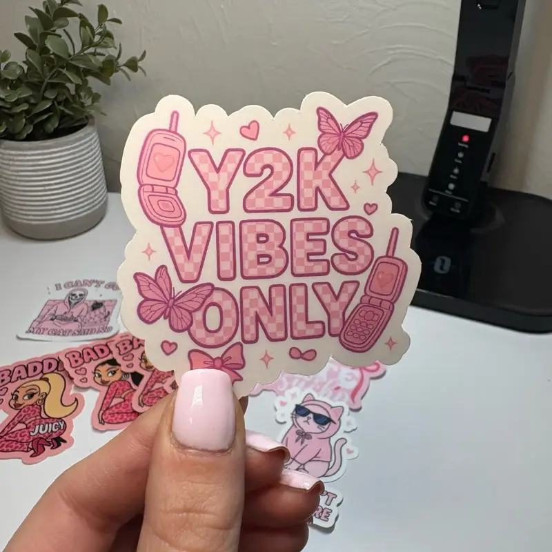 Y2K Vibes Only Sticker