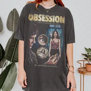 Vintage Obsession Movie Shirt, Obsession Horror Movie 2025 Comfort Colors Fan Tee Graphic T-Shirt, Gift For Women and Man Unisex T-Shirt AJM