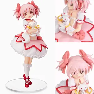18cm Anime Magikano Puella Magi Madoka Magica Figure PVC Model Doll Desktop Decoration Action Figurine Collecting Toys Kid Gifts