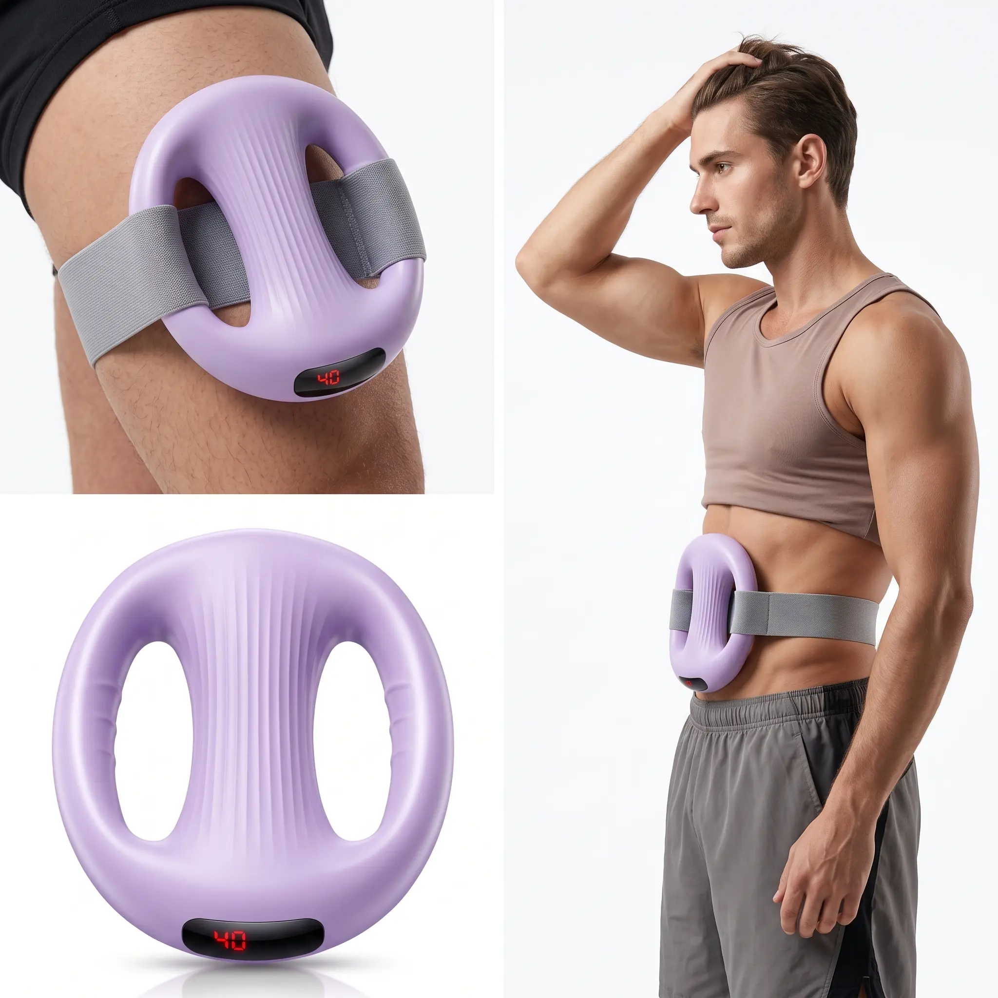 Multi-Use Core Fascia Ring Set | Portable Ab Workout Equipment for Men & Women