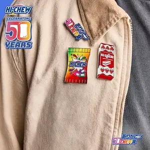 HI-CHEW 50th Anniversary Enamel Pins (Set of 3)