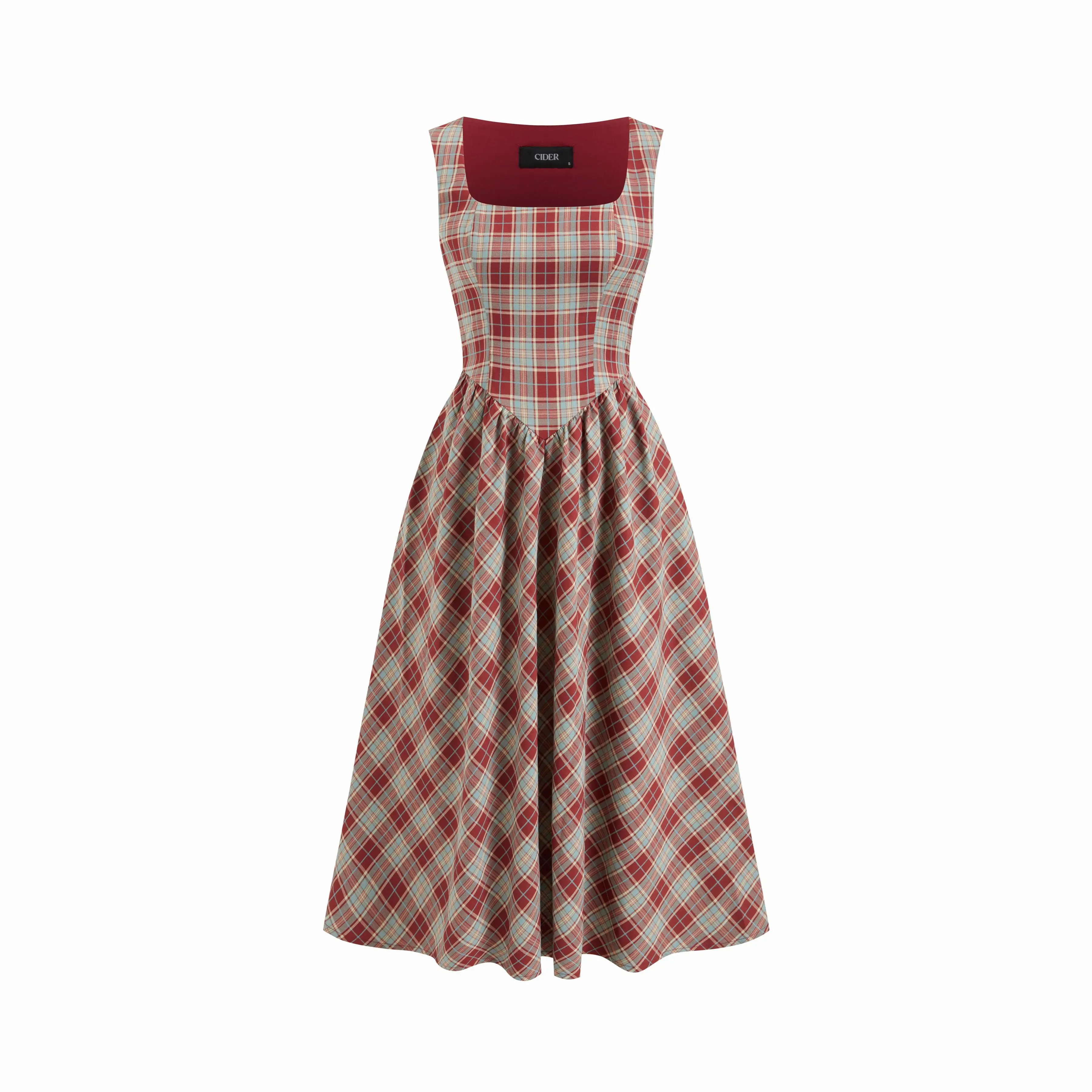 chinese dress ladies Chosen Girl Linen Blend Midi Dress Multi