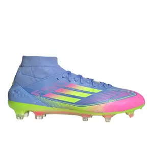adidas Womens F50 Pro Firm Ground Mid Soccer Cleats  - Blue