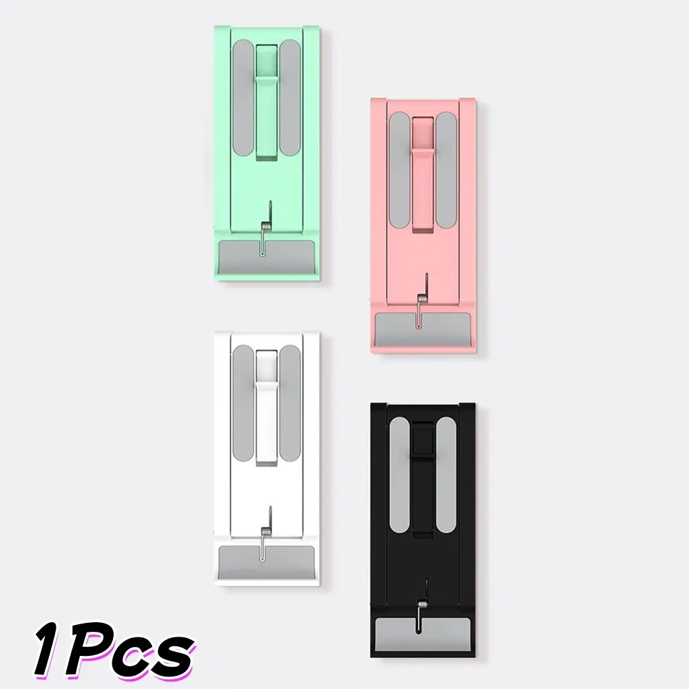 Adjustable Folding Tablet and Phone Stand, Fits 11.68-32.77 Cm Devices, PVC Material, 6 Height Settings, Kindle, Switch, Live Streaming Desk Stand, Foldable
