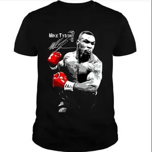 T Shirt for Men Summer Shirt Mike Tyson Boxing Retro Boxing T-shirt Funny Retro Summer T-shirts Gift Mens Clothing Ropa Hombre Menswear Top