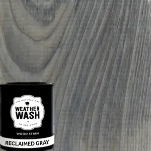 WeatherWash: RECLAIMED GRAY Aging Wood Stain