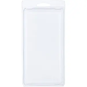 Collecting Warehouse Clear Plastic Clamshell Package / Storage Container, 6.125" H x 2.9375" W x 1.25" D
