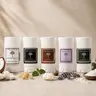 Natural Deodorant Stick, Coconut-Infused Body Care Cosmetic - Lavender Scent Option, Unscented Option