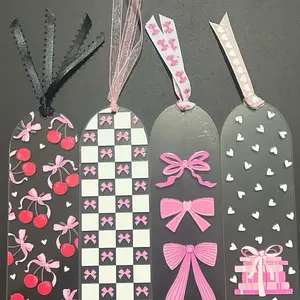 Pink/bow Bookmarks Pink/bow Bookmarks