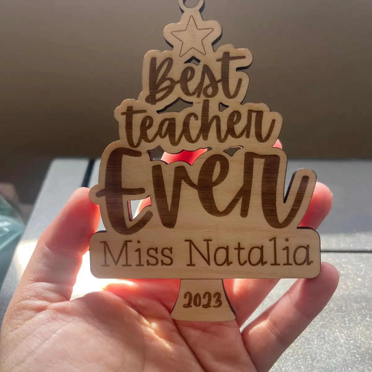 Teacher ornament