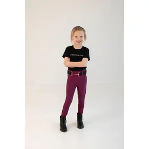Children's Lux Breeches | Raspberry
