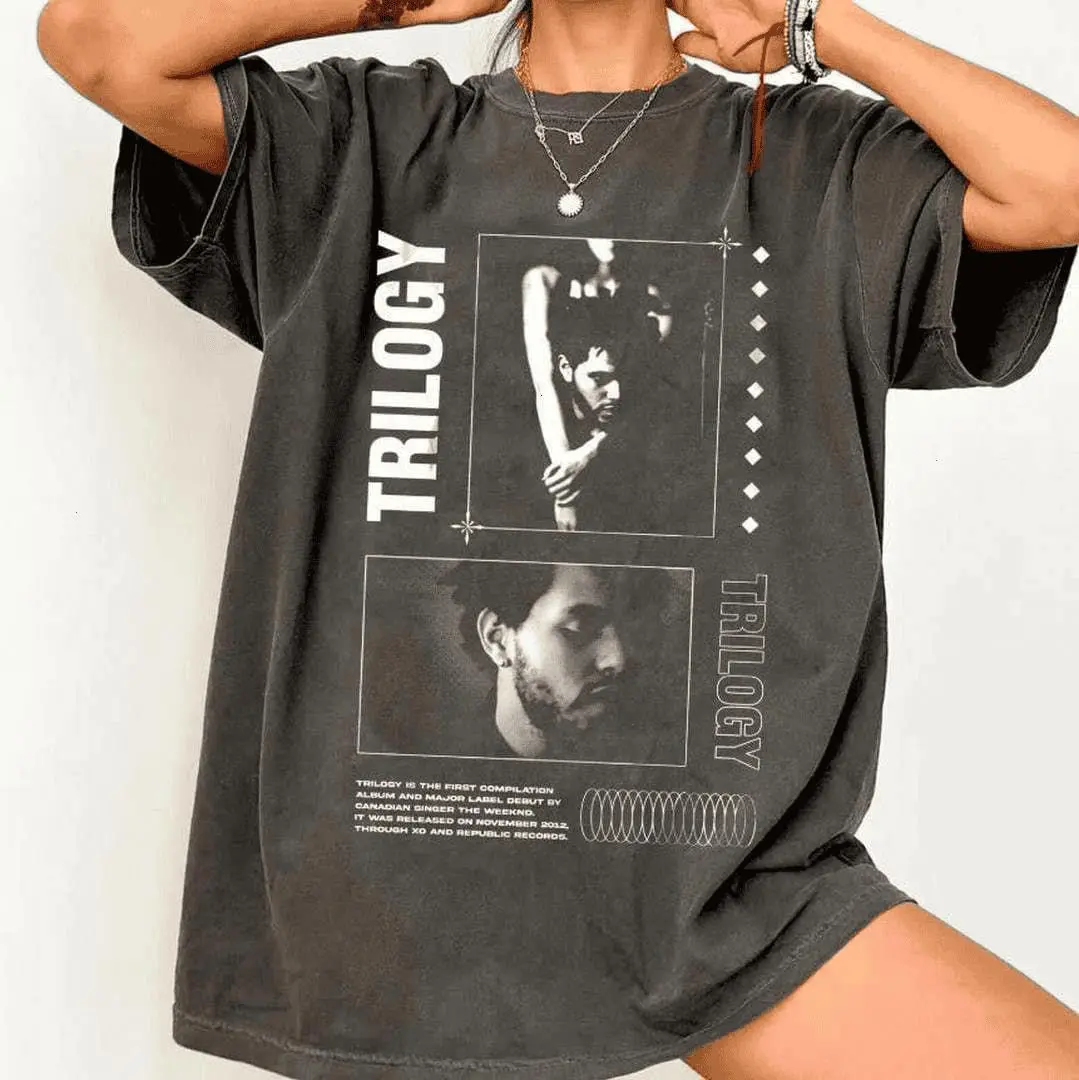 Trilogy-Inspired R&B Album Graphic T-Shirt – Vintage Music Fan Tee