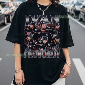 Ivan Provorov shirt, Ivan Provorov Tee, Comfort colors Ivan Provorov Tee, Bootleg Rap Hockey tee, Blue Jackets Hockey Shirt Vintage Tee vintage style Christmas Holiday Birthday Funny Mens T Shirt