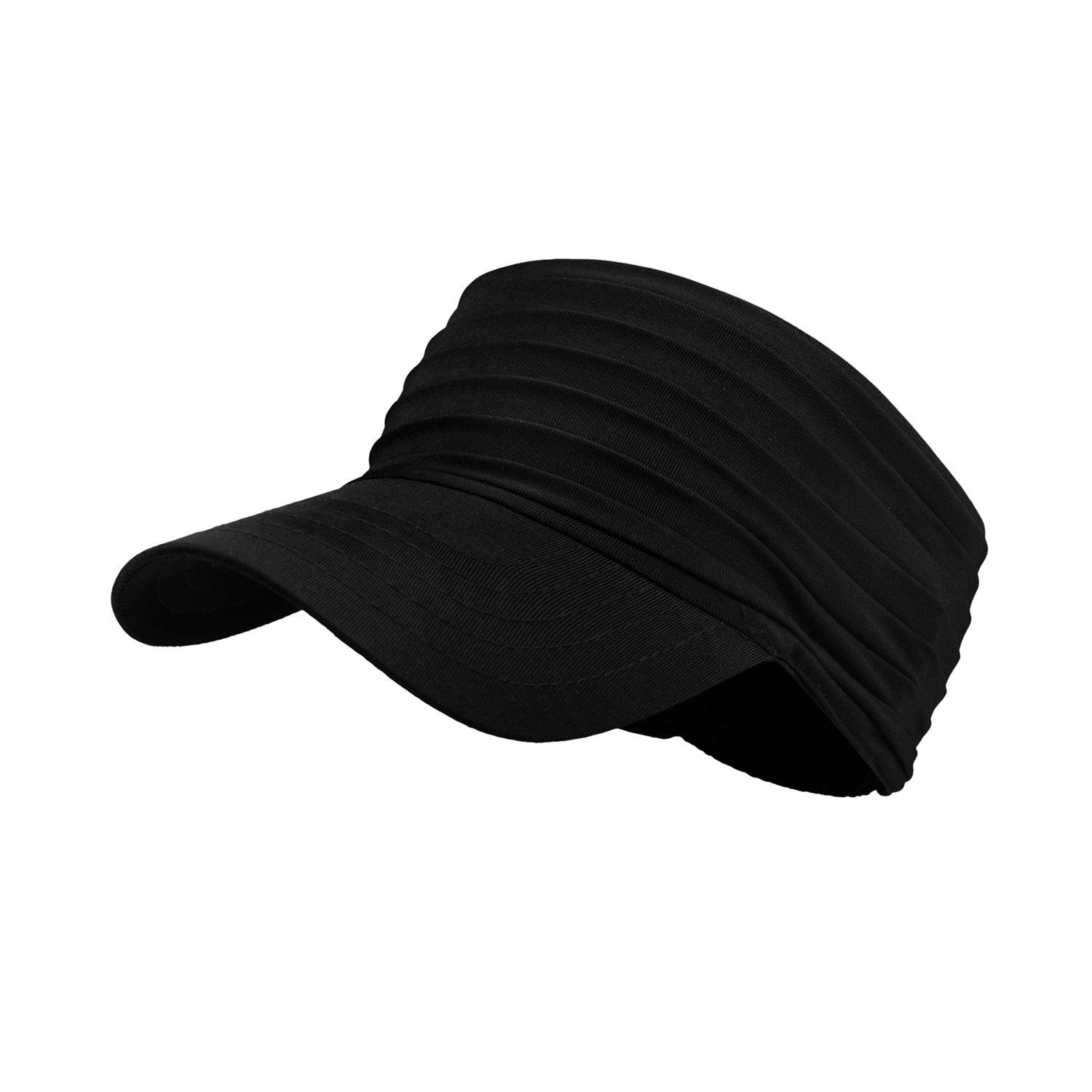 2PCS Open-Top Sun Hat: Fashionable Outdoor Sports Hat for Men and Women, Quick-Dry and UV-Protective, Adult Running Cap