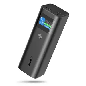 GARVEE Magsafe Compatible Wireless Charging Magnetic Mobile Battery 10000mAh Large Capacity Compact Lightweight With Stand Wireless Fast Charging PD Supported Type-C 3in1 iPhone Series PSE Certified (Black)