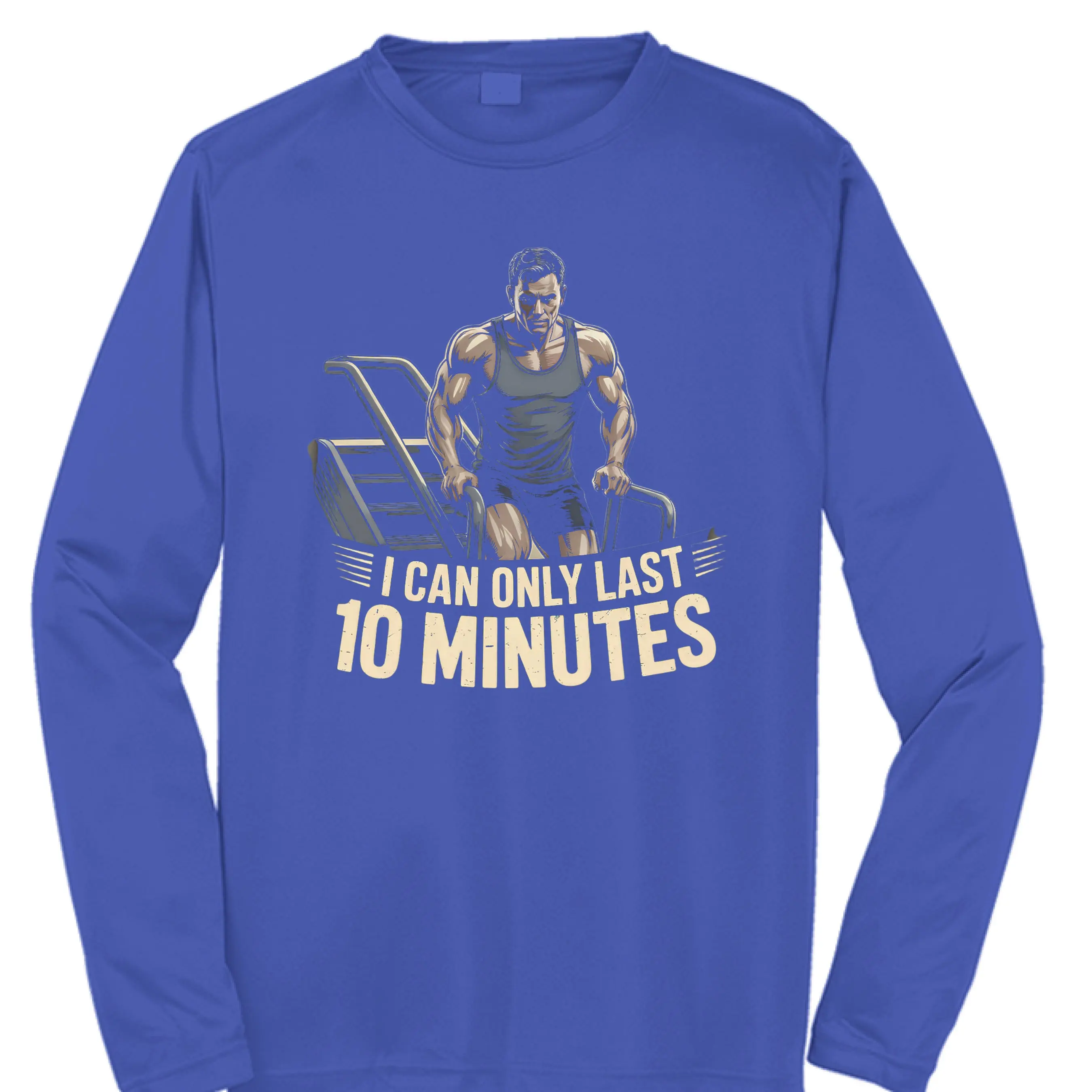 Sport-Tek ST350LS Long Sleeve PosiCharge Competitor Tee Fitted Crew Neck Casual Autumn Menswear Tops 100% Polyester Moisture-Wicking