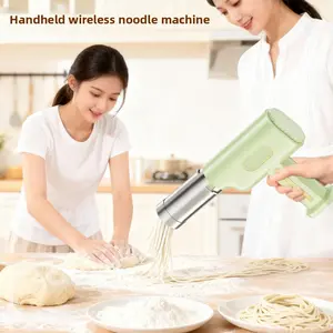 Handheld automatic noodle maker, household electric noodle press, multifunctional mini noodle making machine, used for kneading and pressing noodles