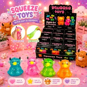 Jumbo Squishy Toy, Fidgets Squishies for Kids Stuff, All Needohs Squishy (Select During Live Streams)