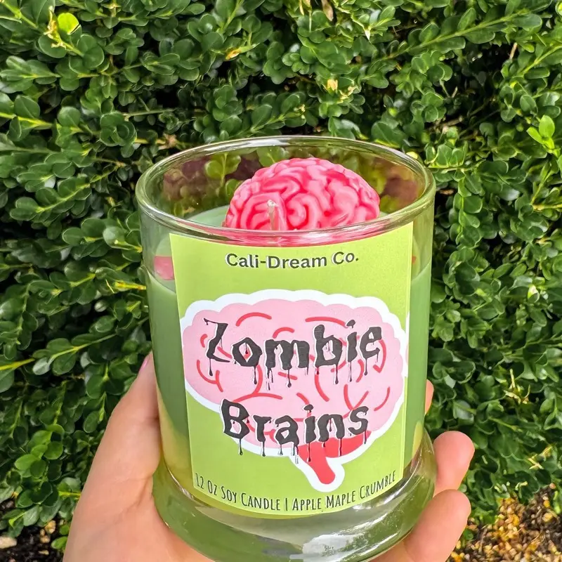 Zombie Brains Candle