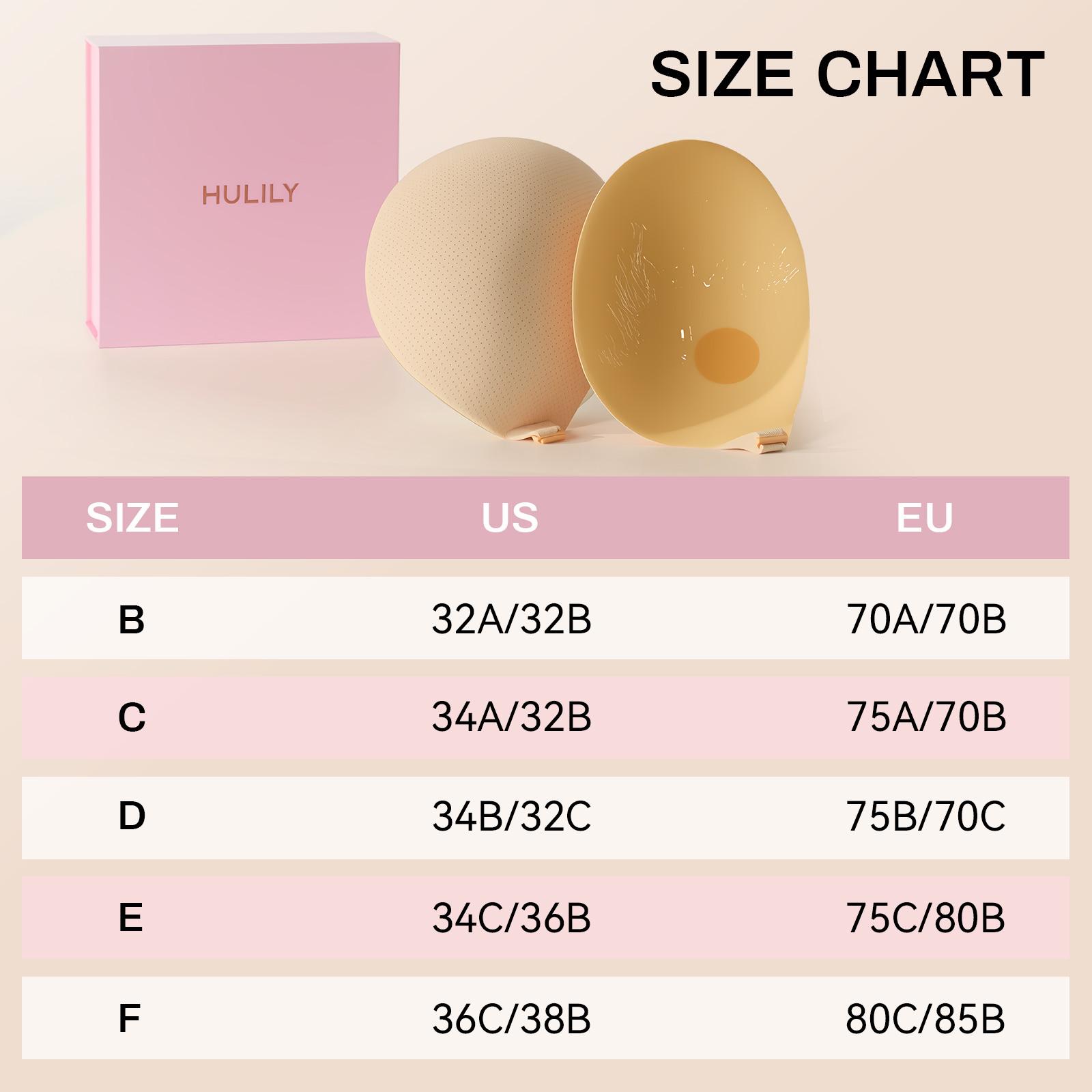 HULILY Sticky Adhesive Bra | Reusable Lift Bra for Backless, Strapless & Off-the-Shoulder Looks | Breathable Mesh Design, Seamless Invisible Fit for Any Occasion