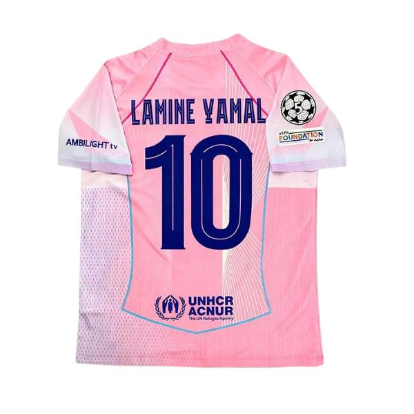 2025 2026 #10 Yamal Pink Special Edition Training Football Jersey