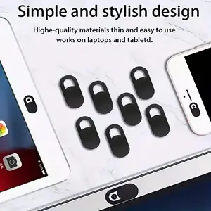 5pcs/10pcs Camera Lens Protective Cover, Anti-theft Anti-peeping Privacy Cover for Smartphones, Durable Plastic Material,Highe-quality materials thin and easy to useworks on lantops and tabletd