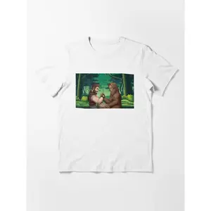 Bigfoot vs Lumberjack Essential T-Shirt